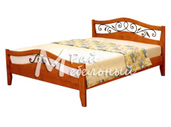 Кровать Виктория с ковкой