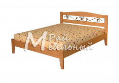 Кровать Вильнюс с ковкой