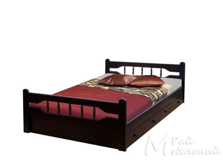 Двуспальная кровать Мерида с ящиками