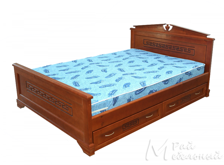 Двуспальная кровать Осло с ящиками