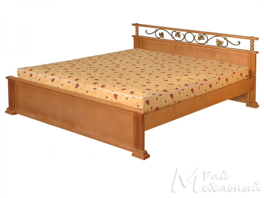 Кровать Вена с ковкой