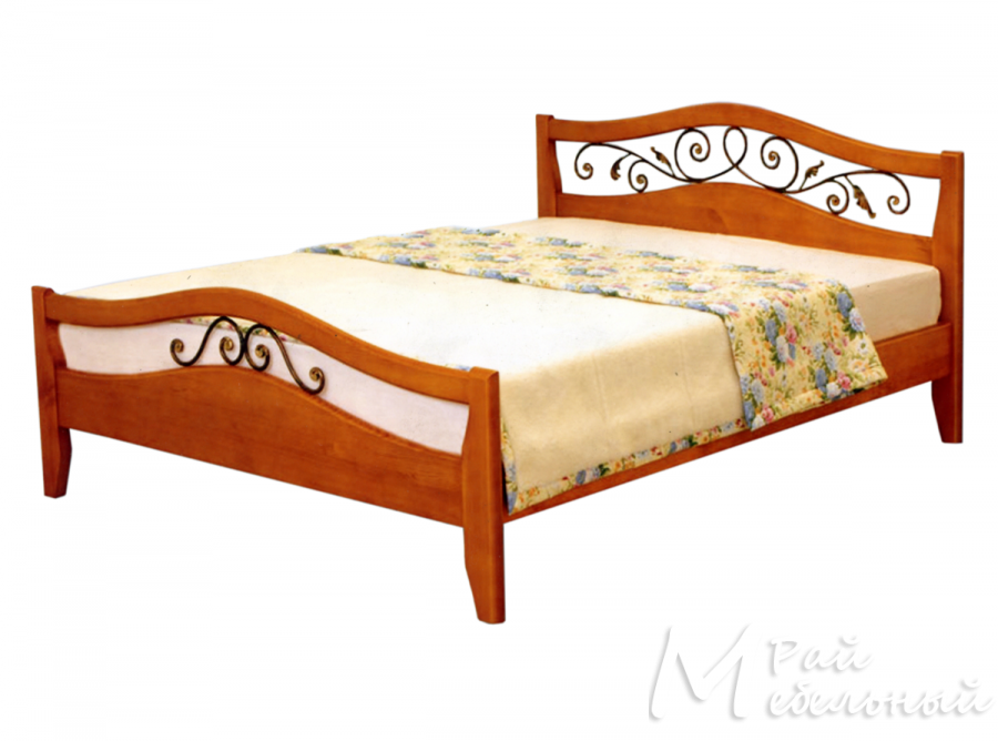 Кровать Виктория с ковкой